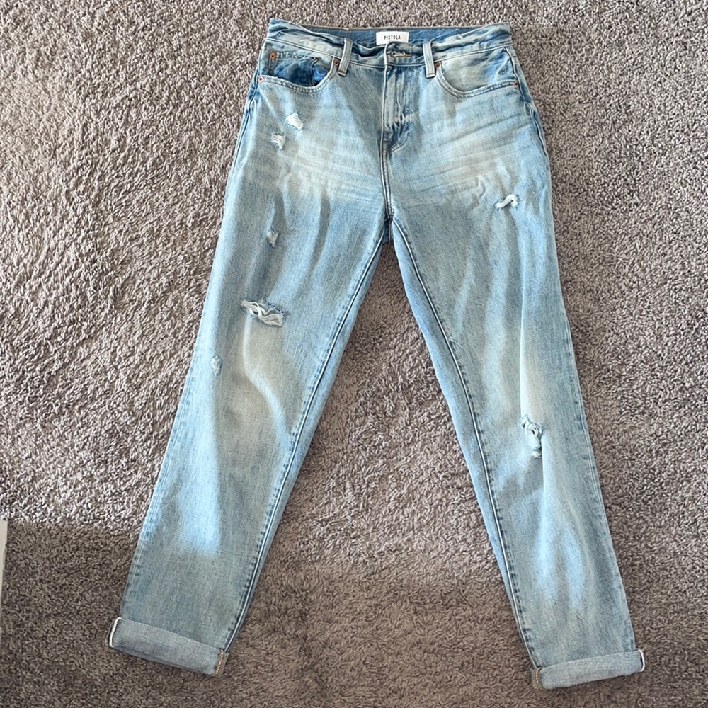 Pistola Denim High-Rise Mom Jeans